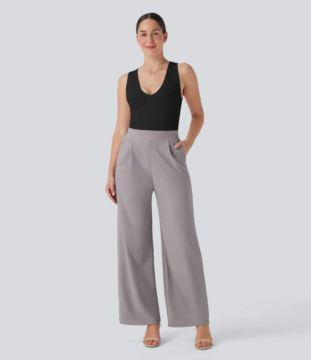 Combinaison de travail gainante col V sans manches sans couture OneForm Seamless Flow - Édition Easy Peasy