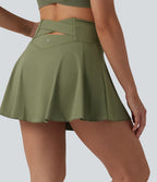Jupe-short de tennis mini SoftlyZero™ Airy 2-en-1 gainante taille haute effet frais InstantCool avec poches, protection solaire UPF50+