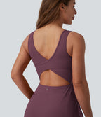 Robe de sport mini 2-en-1 SoftlyZero™ Airy col U poches effet frais InstantCool danse bonnets E-G, accès facile Easy Peasy