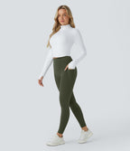 Legging d'entraînement gainant galbant taille haute avec poches Halara UltraSculpt™