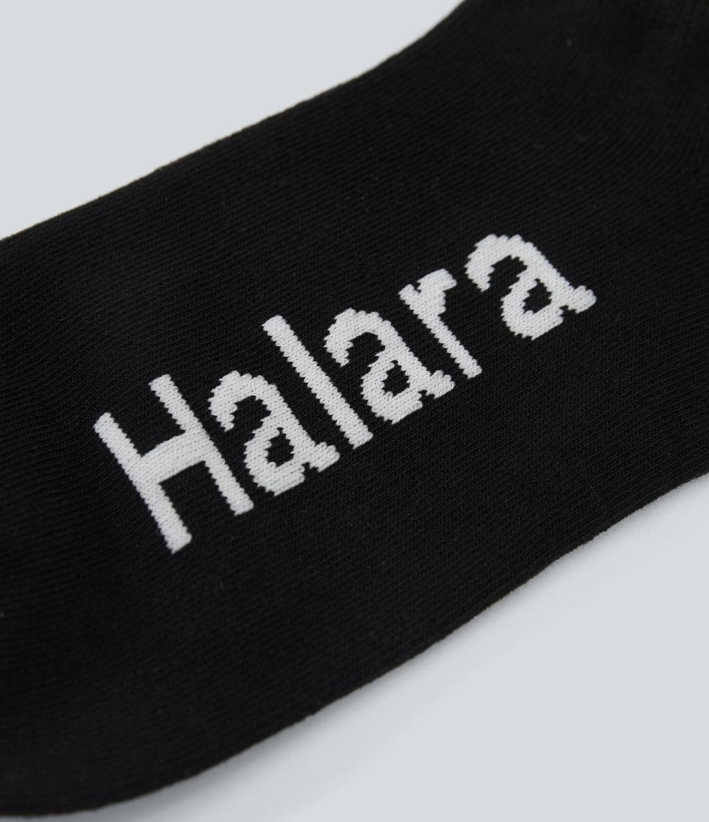 Chaussettes chevilles padel/pickleball imprimé lettres Halara