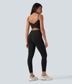 Combinaison de yoga SoftlyZero™ Airy col U effet frais InstantCool, accès facile Easy Peasy, protection solaire UPF50+