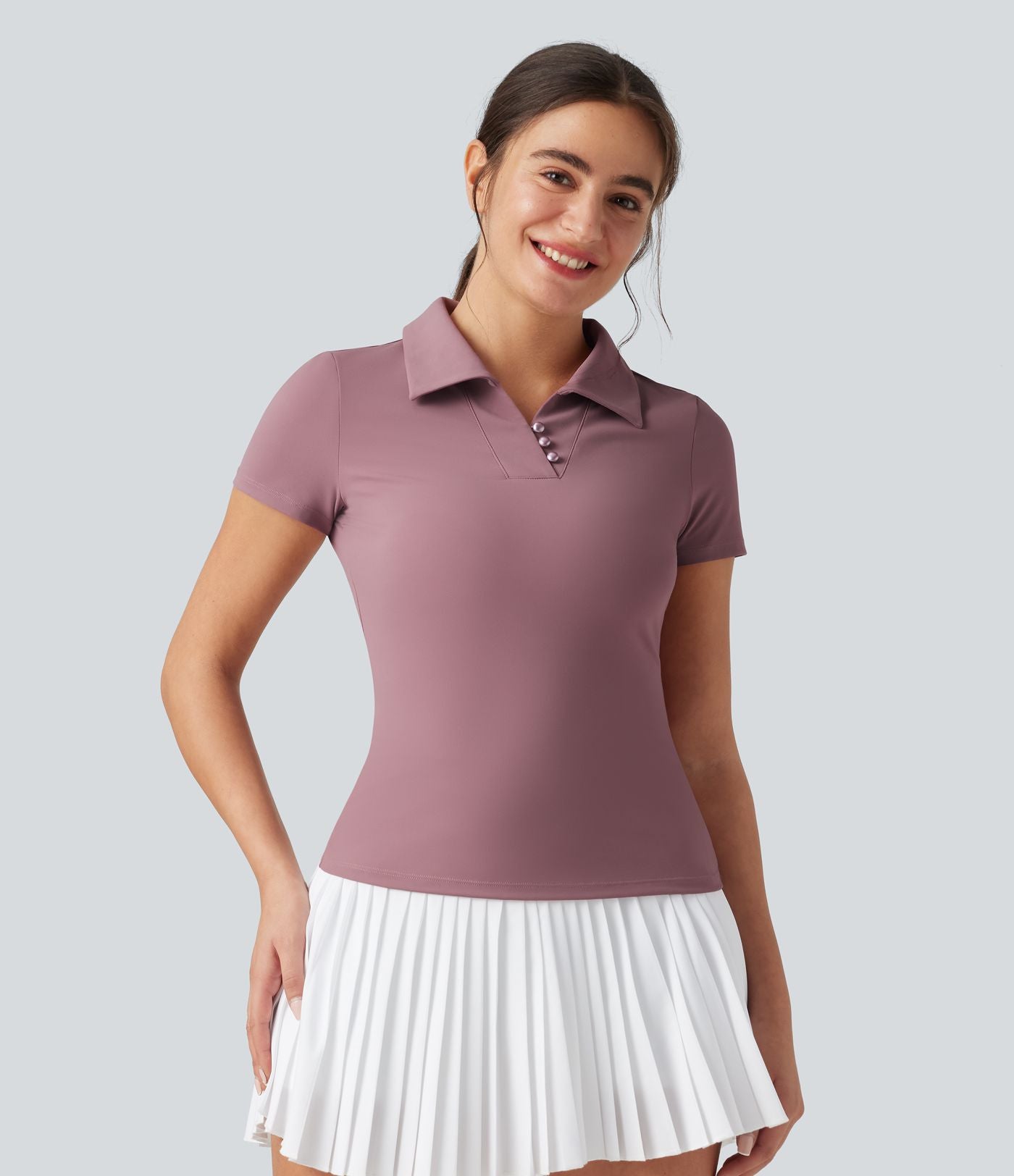 Haut de sport golf manches courtes effet frais InstantCool séchage rapide, protection solaire UPF50+
