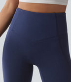 SpacerTek™ Pantalon casual évasé gainant taille haute