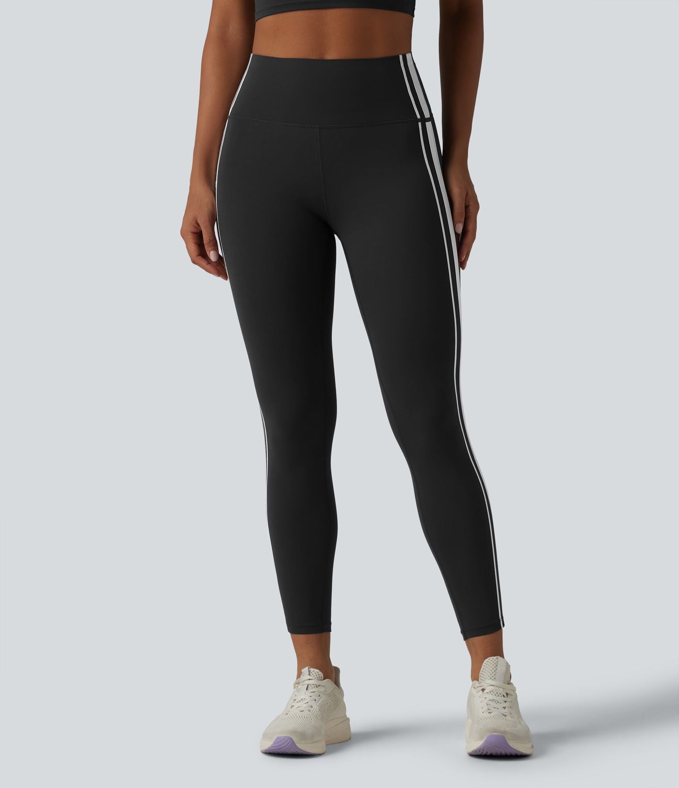 Halara UltraSculpt™ Legging de yoga ventre plat taille haute avec bandes latérales et poche