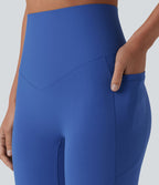 Jogging de danse grande taille SoftlyZero™ taille haute gainant coupe ballon avec poches et protection solaire UPF50+