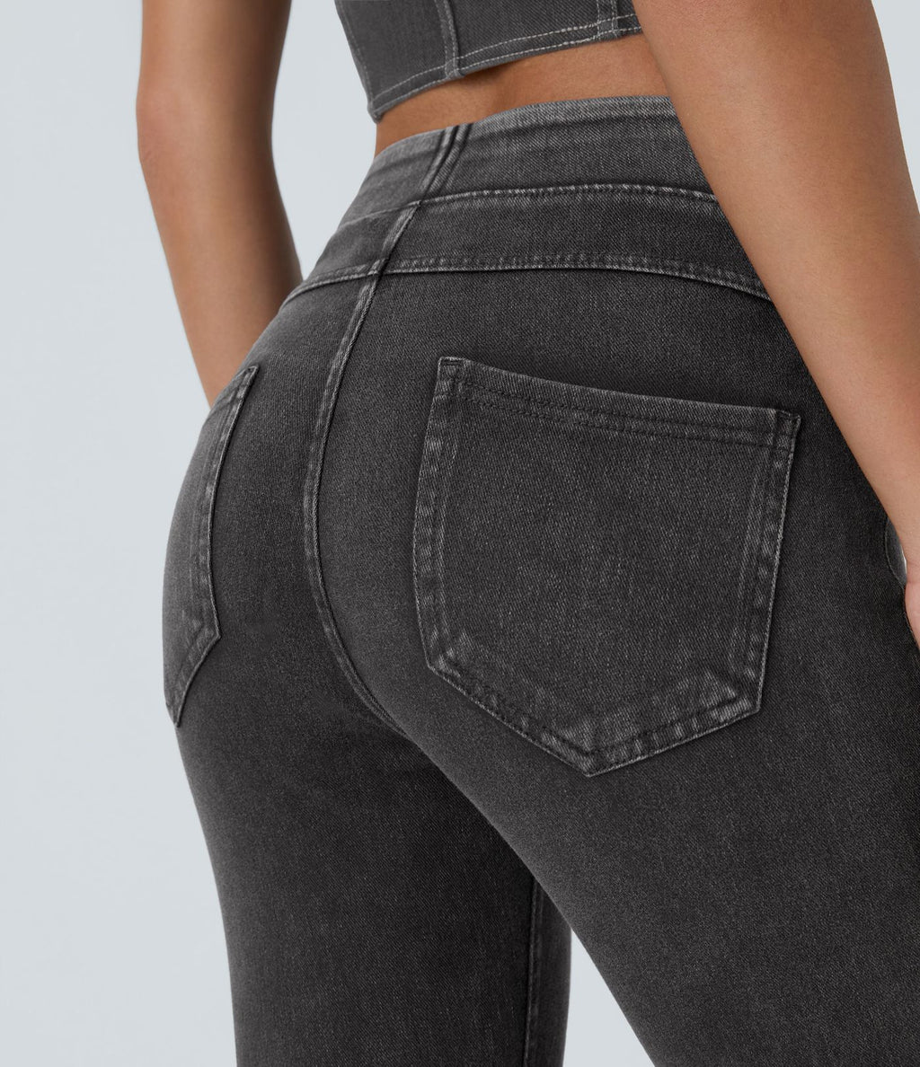 Halara Flex™ Jegging Capri Taille Haute Extensible Poche Latérale Arrière
