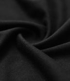 Robe mi-longue col montant manches longues