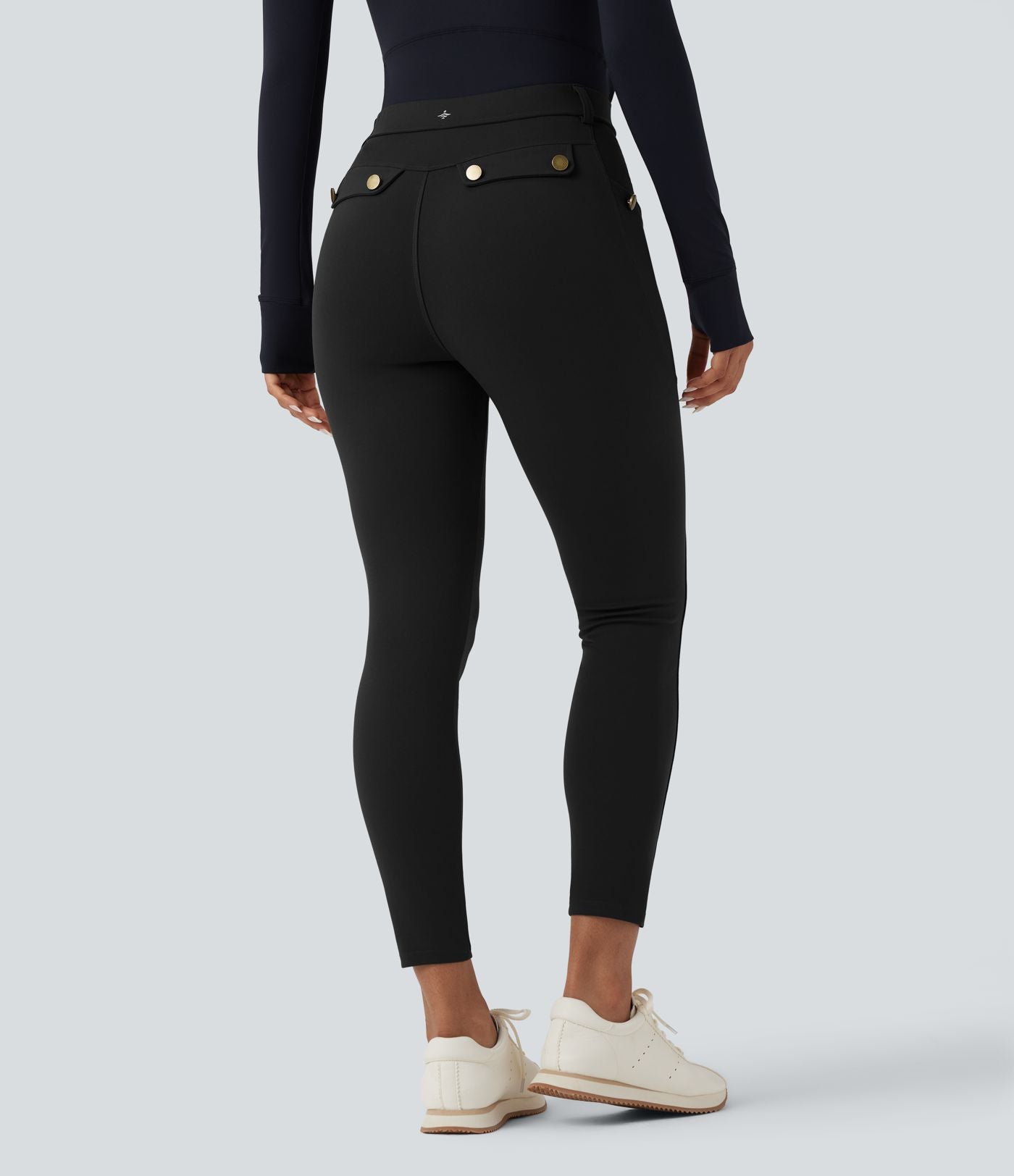 Pantalon ajusté taille haute DayStretch avec poches