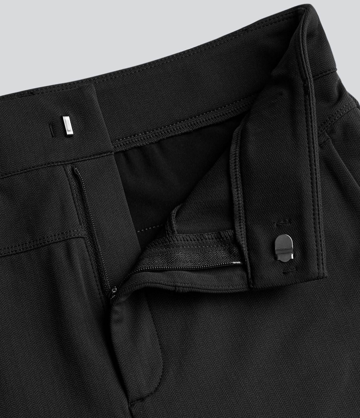 Pantalon skinny taille haute à chevrons pour le golf avec poches
