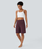 Bermuda SoftlyZero™ Airy de yoga taille haute avec poches multiples et effet frais InstantCool
