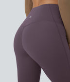 Pantalon 7/8 d'entraînement gainant galbant taille haute avec poches Halara UltraSculpt™