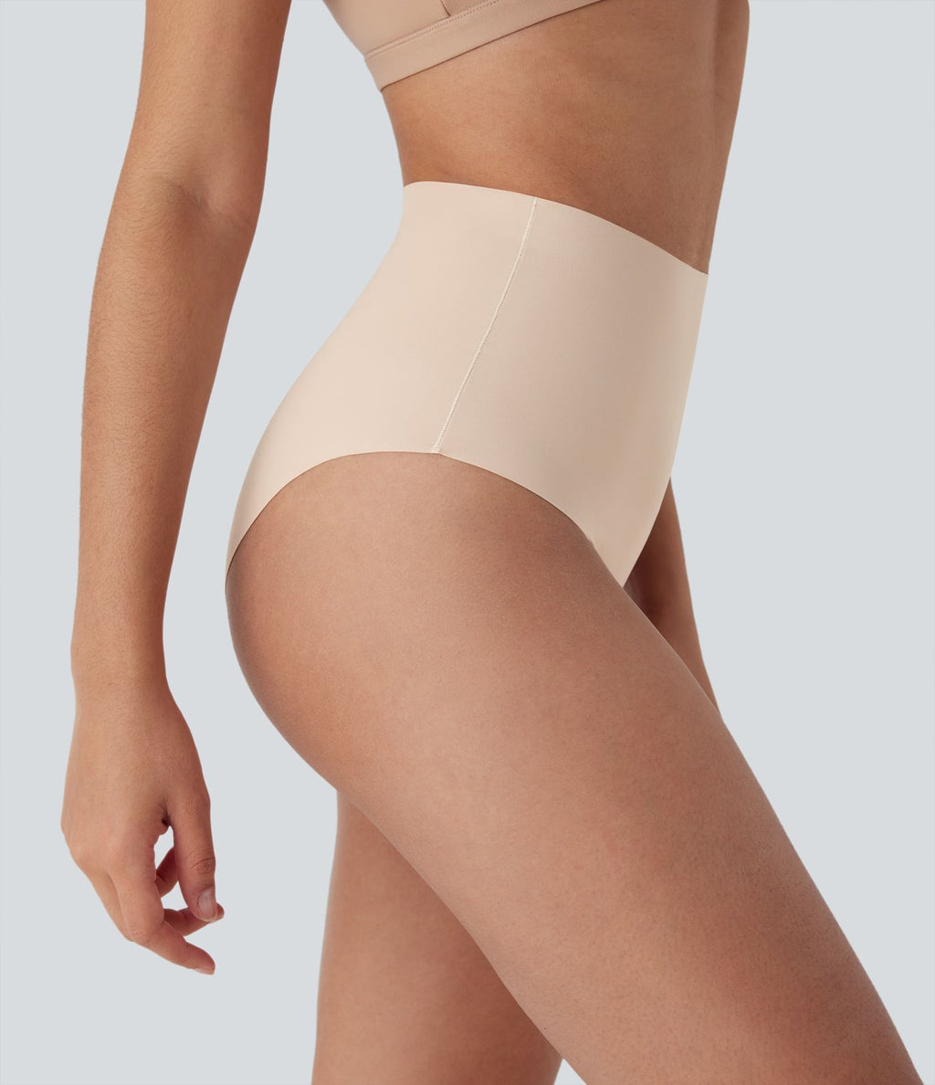 Culotte gainante taille haute de détente douce pour la peau
