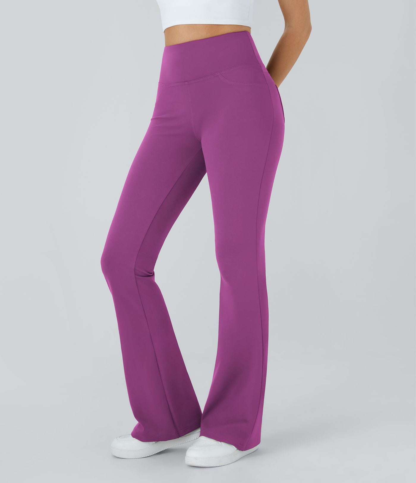 Legging yoga évasé taille haute DayStretch avec poches