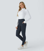 Legging d'entraînement gainant galbant taille haute avec poches Halara UltraSculpt™