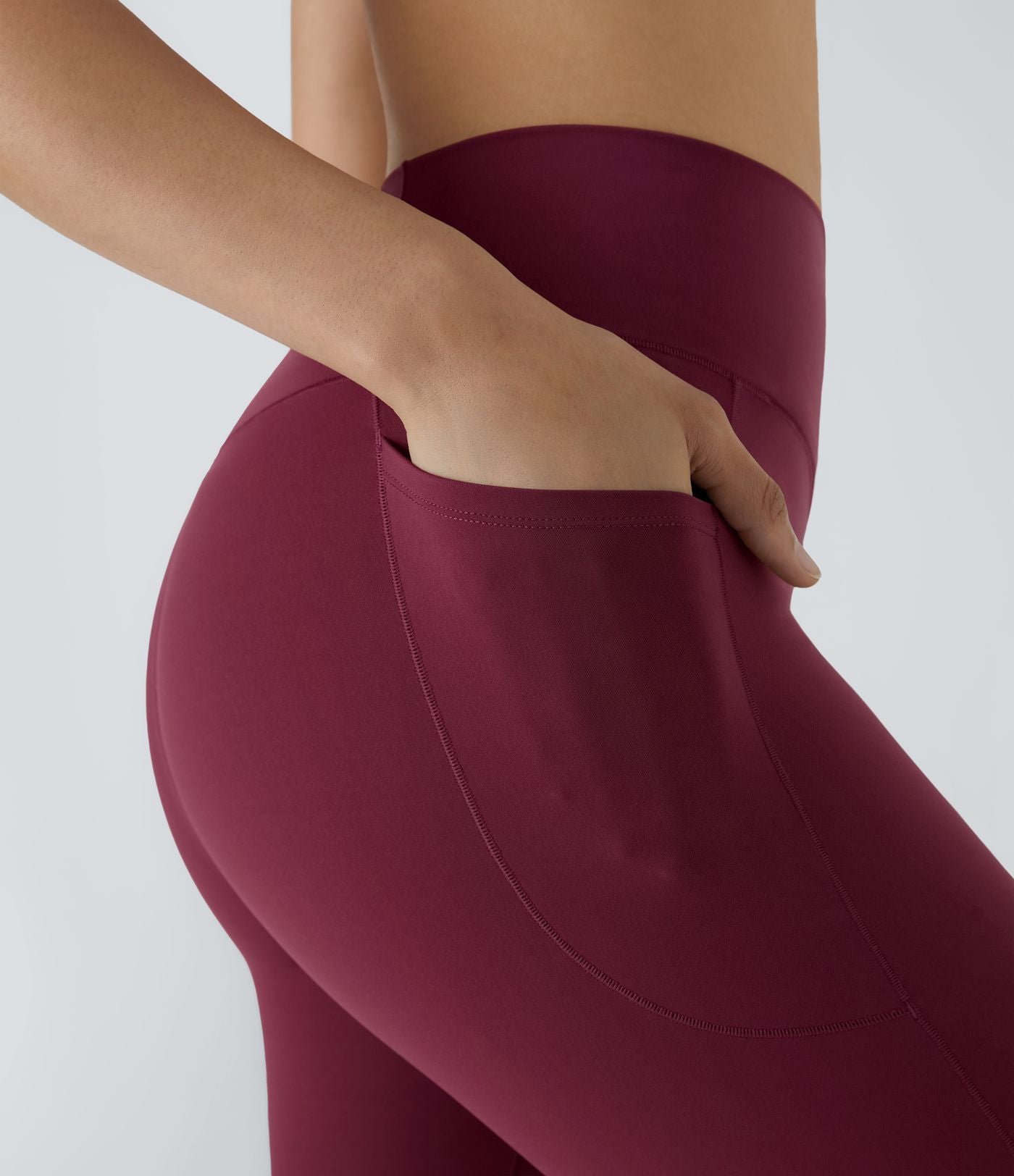 Patitoff™ 2.0 Legging Yoga Résistant Poils d'Animaux Taille Haute Croisée Poches Latérales