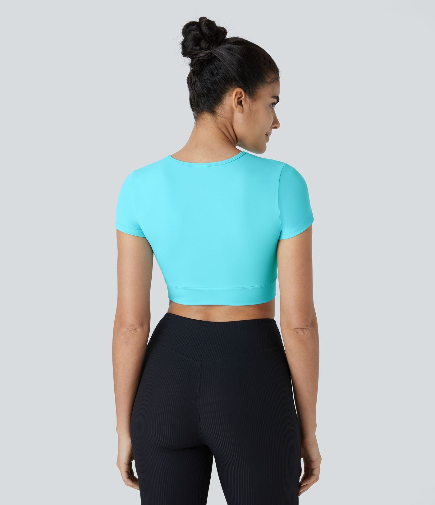 Softlyzero™ Plush Sports Top Ourlet Croisé