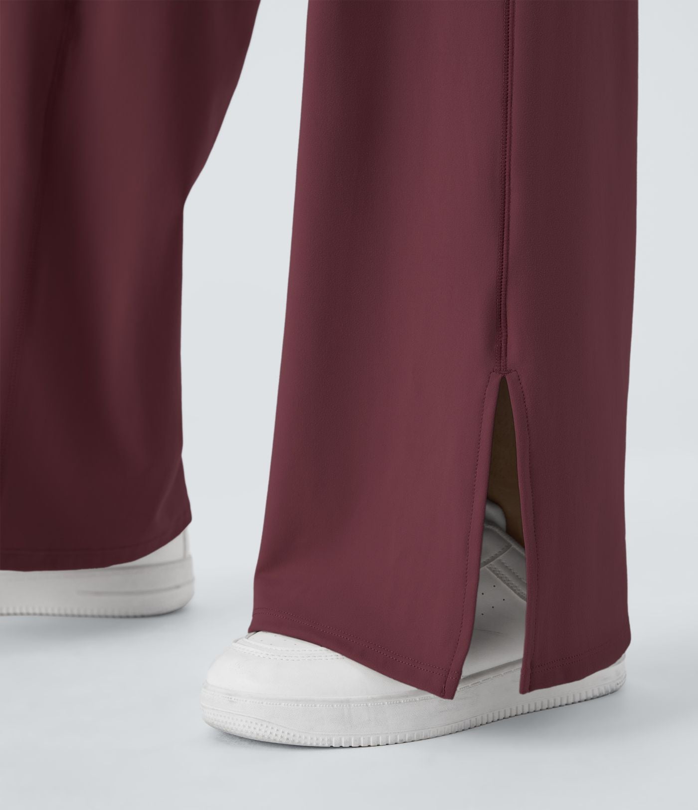Pantalon yoga large croisé avec ourlet et poches DayStretch - Smile