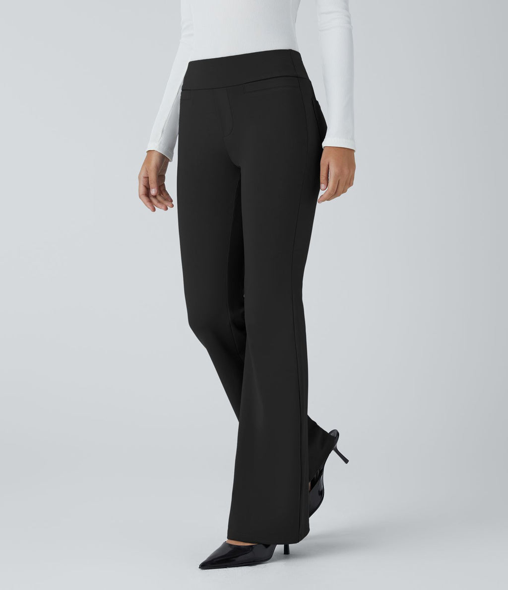 Pantalon tailleur taille moyenne Halara Flex™ avec poches