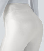 Short cycliste 12,5 cm d'entraînement gainant taille haute avec poches Halara UltraSculpt™
