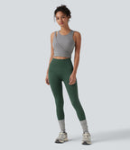 Seamless Flow Legging yoga taille haute gainant et sculptant