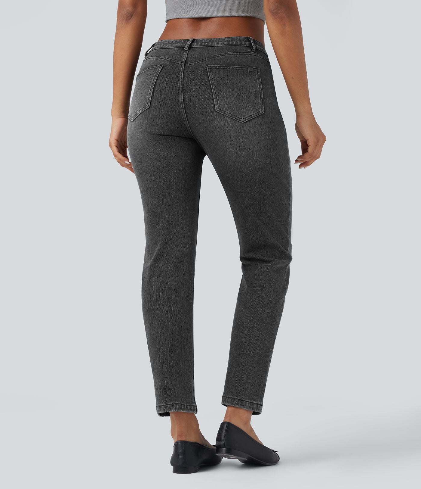 Jean slim Halara Flex™ taille mi-haute 7/8 avec poches