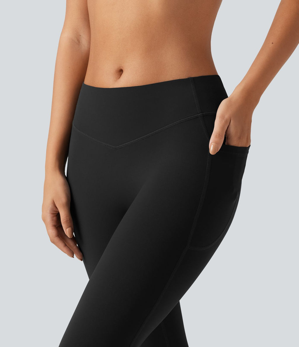 Legging de yoga Halara UltraSculpt™ taille basse skinny avec poches