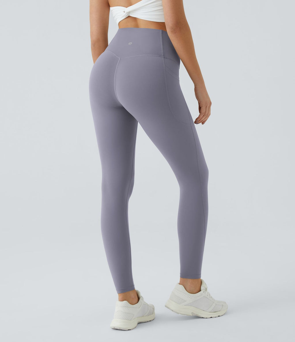 Legging d'entraînement gainant taille haute avec poches Halara UltraSculpt™