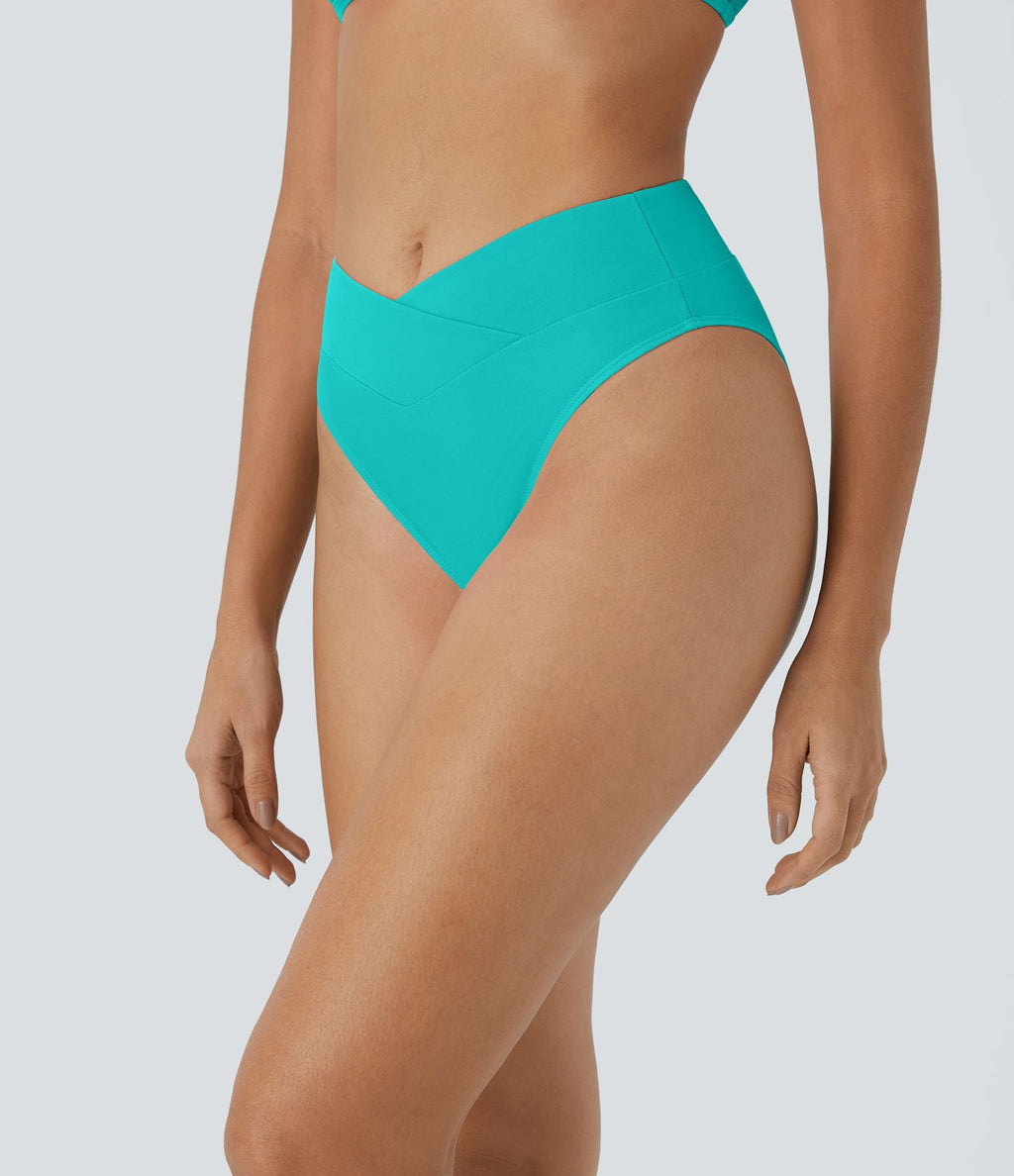 Bikini Bas de Maillot de Bain Crossover