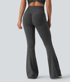 Halara UltraSculpt™ Legging yoga évasé gainant push-up taille haute à fronces avec poches