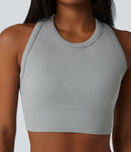 OneForm Seamless Flow Crop top casual dos nageur sans couture