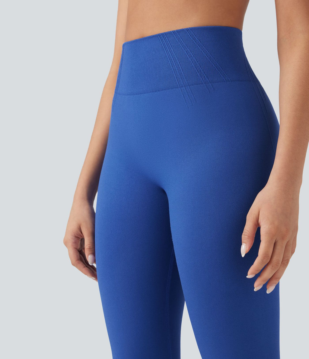 Legging yoga 7/8 taille haute sans couture OneForm Seamless Flow