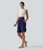 Short resort taille haute gainant séchage rapide avec fentes Breezeful™ et poches