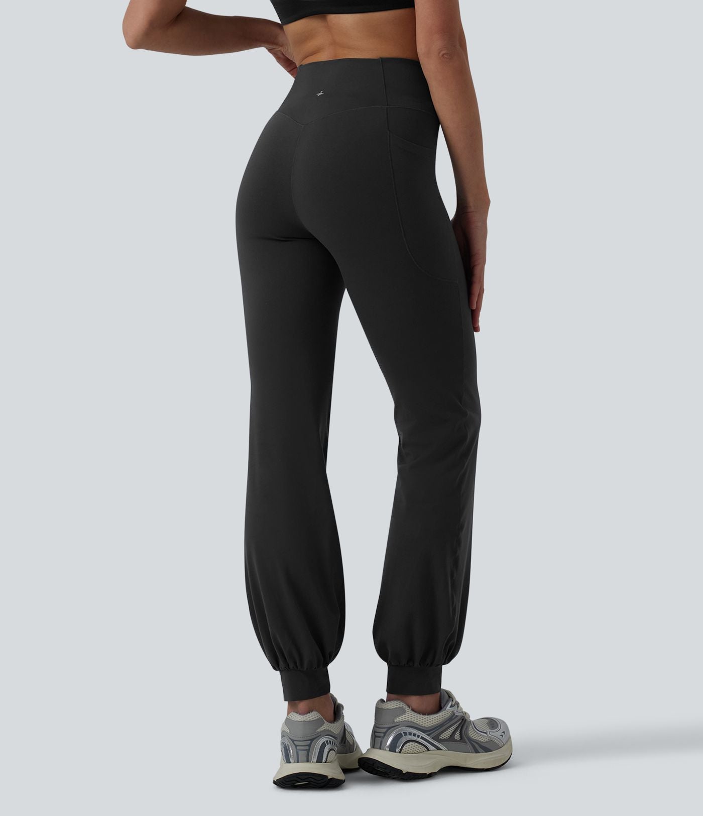 Jogging danse SoftlyZero™ croisé taille haute avec poches - UPF50+