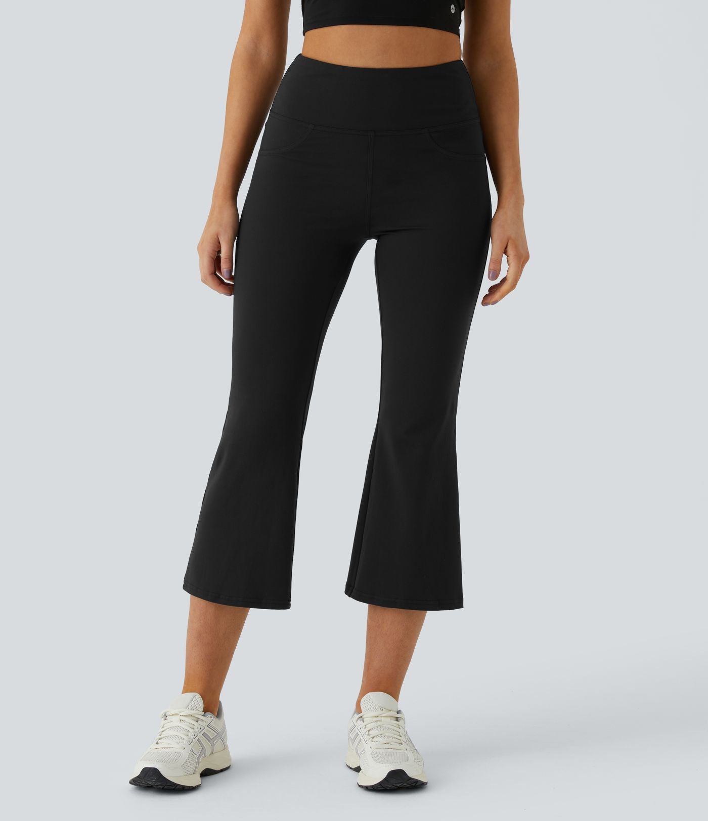 Legging yoga capri évasé taille haute DayStretch avec poches