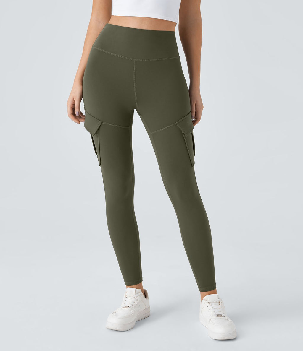 Legging yoga ajusté cargo taille haute DayStretch avec poches