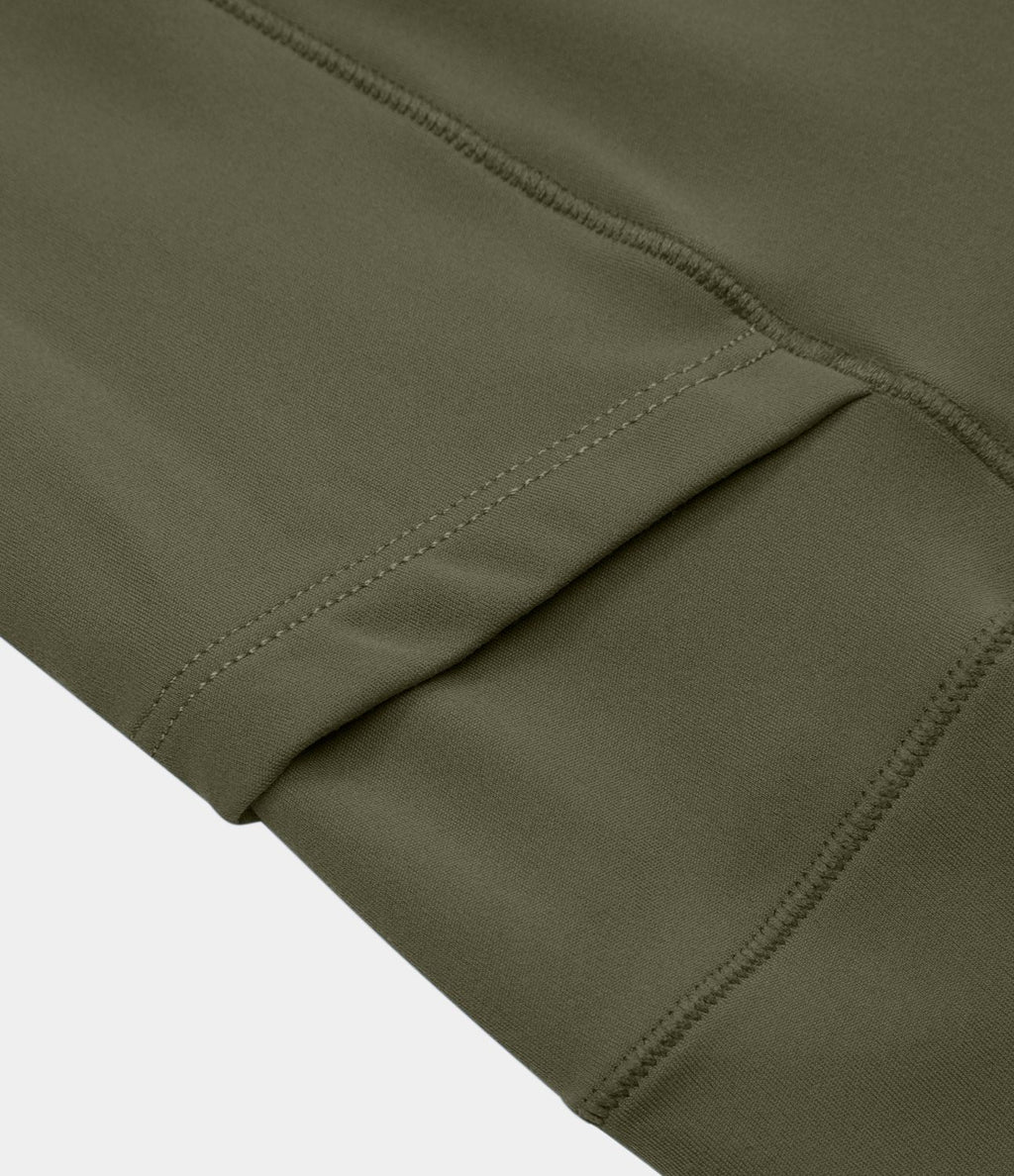Softlyzero™ Short 17,5cm Yoga Taille Haute Crossover avec Poches Latérales