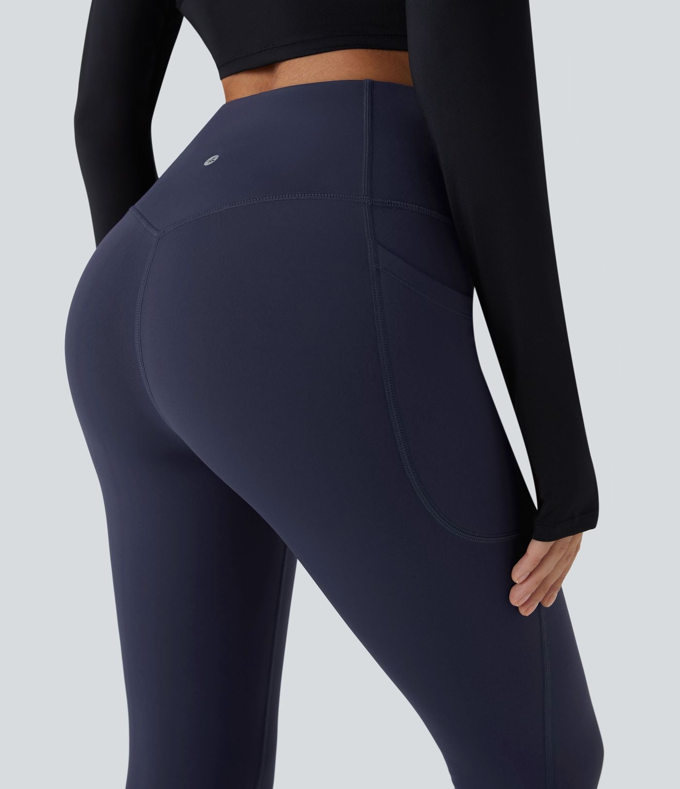 Legging de sport taille haute gainant et thermique Softlyzero™ avec poches