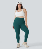 Legging d'entraînement gainant galbant taille haute grande taille avec poches Halara UltraSculpt™