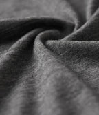 Robe mi-longue col montant manches longues