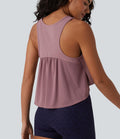 Débardeur running col rond dos nageur mesh respirant effet frais InstantCool séchage rapide, protection solaire UPF50+