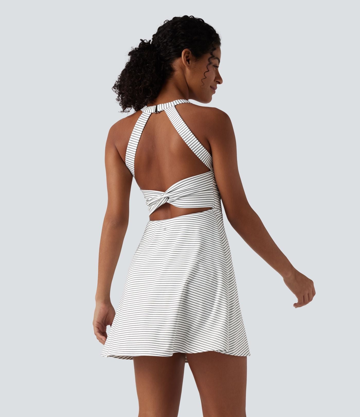 Robe active mini de danse 2-en-1 à rayures - Édition Easy Peasy