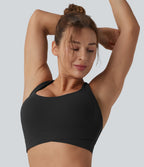 Brassière de sport push-up maintien moyen bretelles croisées ajustables Halara UltraSculpt™ bonnets E-G