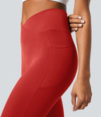 Softlyzero™ Legging Unis Poches Croisées