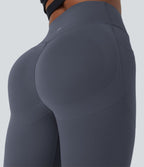Legging d'entraînement gainant galbant taille haute avec effet scrunch et poches Halara UltraSculpt™