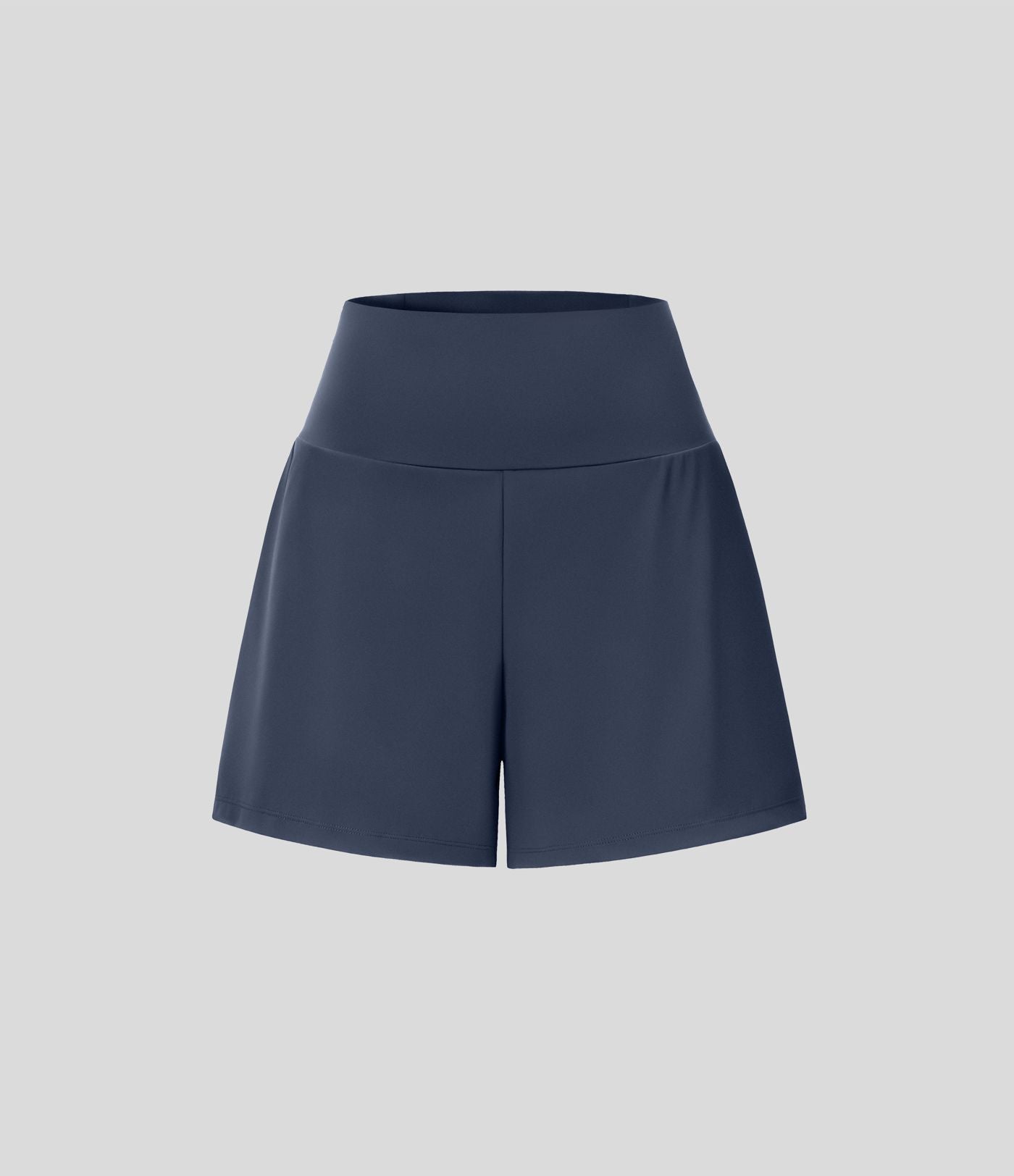 Short yoga 2-en-1 SoftlyZero™ Airy effet frais InstantCool taille très haute 12,5 cm avec poches, longueur allongée