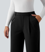 Pantalon de travail thermique doux taille haute à coupe droite avec poches SoftlyZero™