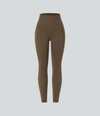 Legging yoga 7/8 taille haute froncé sans couture OneForm Seamless Flow