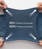Jean super évasé Halara Flex™ décontracté maille denim extensible délavée effet frais InstantCool taille haute poches croisées