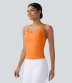 Débardeur yoga SoftlyZero™ Plush à découpes A-D